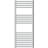 LuxeBath Badkamerradiator Sahara 500x1200 mm chroom gebogen met zijaansluiting