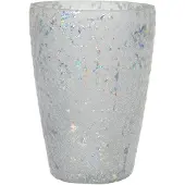 Clayre & Eef Witte Waxinelichthouder Ø 9*13 cm 6GL2955