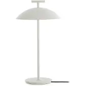 Kartell Design tafellamp Mini Geen-A, wit / opaal, Woon-/ Eetkamer, metaal, Design, tafellamp