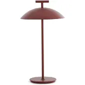 Kartell Design tafellamp Mini Geen-A, dimbaar, rood, Woon-/ Eetkamer, metaal, Design, tafellamp