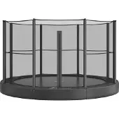 Akrobat Flat to the ground Trampoline Primus Antraciet 360 cm