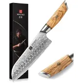 Xinzuo Santokumes van de B37 Damascus Series