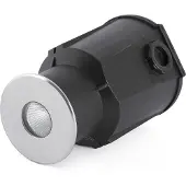 LOREFAR 70449, buitenverlichting voor de grond, nikkel, roestvrij staal, IP67, klasse I, 7W