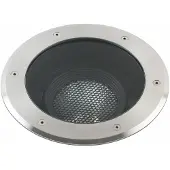 Faro Geiser Orientable - ronde grondspot voor buiten - Ø 260 mm, Ø 200 mm inbouwmaat - 29W LED incl. - IP67 - satijn inox - 38 graden