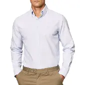 Hackett London Overhemd lichtblauw
