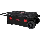 Milwaukee PACKOUT GEREEDSCHAPSKIST OP WIELEN