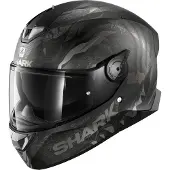 Shark Skwal 2 Iker Lecuona Mat Zwart Antraciet Zilver KAS Integraalhelm Maat XS