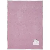 Clayre & Eef Plaid 130x160 cm Roze Polyester Rechthoek Katten Deken Roze Deken