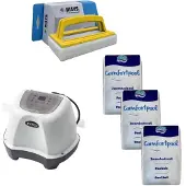 Intex - Zoutwatersysteem 26664GS & Zwembadzout 60 kg & WAYS Scrubborstel
