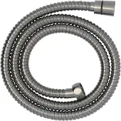 Ben Doucheslang metaal 125 cm Geborsteld Zwart Chroom