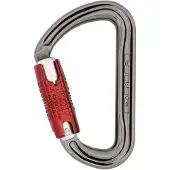 Dmm - Shadow - Beveiligde karabiner Kwicklock, grijs/rood