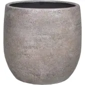 Floran Pot mira d29h27cm ind. beige/wit