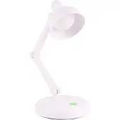 Benson Bureaulamp LED Opvouwbaar & Draadloos Wit - 12.5 x 12.5 x 34 cm