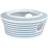 Laura Ashley theelicht Candy Stripe