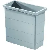 Hailo Losse afvalemmer inhoud: 14 liter, donkergrijs, voor systeem: AE361048 / AE361058
