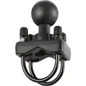 RamMounts Railvoet, 2 x U-bout, C-formaat, Smartphonehouder, Wit