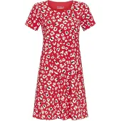 Ringella Rood nachthemd panterprint