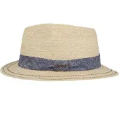 Hatland Barbeau Gevlochten Strohoed (Maat - XL, Kleur - Natural)