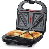 DSP Lc1231 Tosti Ijzer Voor 2 Tosti_s Titangrijs
