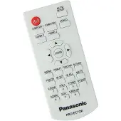 Panasonic Afstandsbediening geschikt voor de PT-VZ570U beamer, vervangt N2QAYA000088 / N2QAYA000183