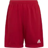 Adidas Sportbroek 'Entrada22' vuurrood / wit