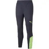 Puma Sportbroek donkerblauw / neongeel