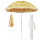 vidaXL Strandparasol Hawaï stijl 180 cm naturel