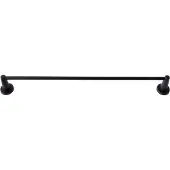 Sanicare handdoekhouder magnetisch 60cm rond zwart