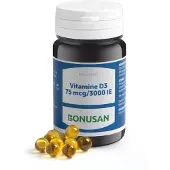 Bonusan Vitamine D3 75 mcg / 3000 IE 60 St Capsules