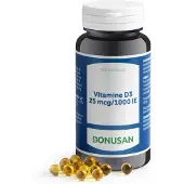 Bonusan Vitamine D3 25 mcg 1000 IE 300 St Capsules