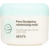Skin79 Green Tea Purifying Clay Mask Pore Designing Minimizing Mask Rose Waterful Sleeping Mask 3.38 fl.oz (100ml) - Made In Korea (Pore Designing M