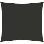 vidaXL Zonnescherm vierkant 2,5x2,5 m oxford stof antracietkleurig