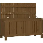 vidaXL Tuinbox 108x42,5x54 cm massief grenenhout honingbruin