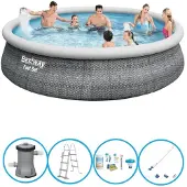 Bestway Zwembad Fast Set - 457x107 cm - Zwembadset
