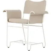 Gubi Tropique Dining Eetstoel Classic White Semi Matt | Leslie 012 | Without Fringes
