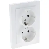 Q-Link Stopcontact | | S-Line (Inbouw, Randaarde, Wit)