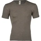 Engel - Unterhemd S/S - Merino-ondergoed 50/52, bruin