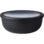 Mepal Cirqula kom met deksel ø 23 cm 2,25 liter kunststof nordic black