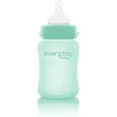 EVERYDAY BABY - Fles glas 150ml - Muntgroen