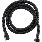 Guido Gusto Doucheslang 150cm Mat zwart