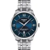 Tissot Chemin Des Tourelles Powermatic 80 Heren Horloge Zilverkleurig T1398071104800