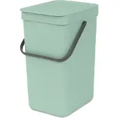 Brabantia Afvalbak Sort & Go - Kunststof - Jade Green - 20x24.9x35.1cm - 12l