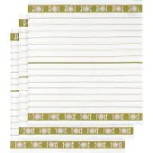 De Witte Lietaer Theedoeken De Witte Lietaer BML White Yellowgreen (2 stuks)