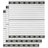 De Witte Lietaer Theedoeken De Witte Lietaer BML White Black (2 stuks)