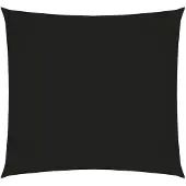 vidaXL Zonnescherm vierkant 3x3 m oxford stof zwart