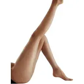 Pretty polly Panty - Nylons - Glans Panty - Glans - Panty - Katoenen Kruisje - 10 Den. - Medium - 38/42 - Pewter