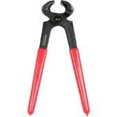 Hofftech Nijptang - Metaal - Rood handvat - 20 cm - Voor draaien en knippen