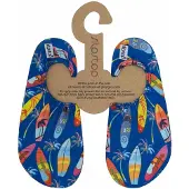 SLIPSTOP Miami - blauw met gekleurde surfplanken