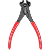 Hofftech Kopkniptang - 180 mm - Extra kracht - Hoogwaardig staal - Rood