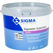 Sigma Sigmatex Superlatex Satin | Zijdeglans Muurverf en Plafondverf 5 LTR - Kleur|1|2